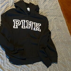 VS. Pink zip up hoodie.